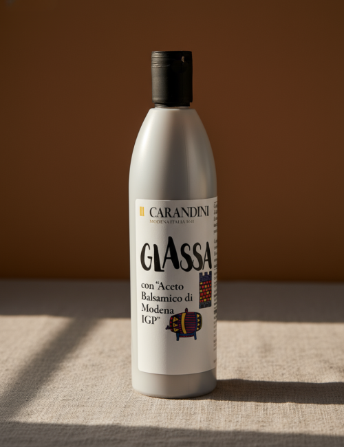Соус "Glassa" с добавлением бальзамического уксуса МОДЕНЫ "CARANDINI" 500мл.