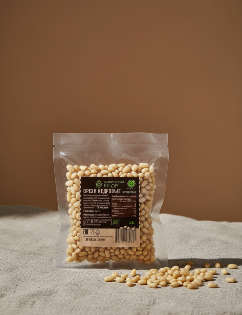 Ядро кедрового ореха вакуум 50 гр.