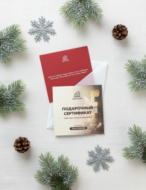 Подарочный сертификат 5 000р