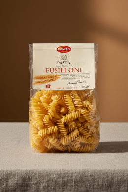 Паста Фузиллоне изготовленная на медных формах (Fusillone al bronce), уп. 500 гр.