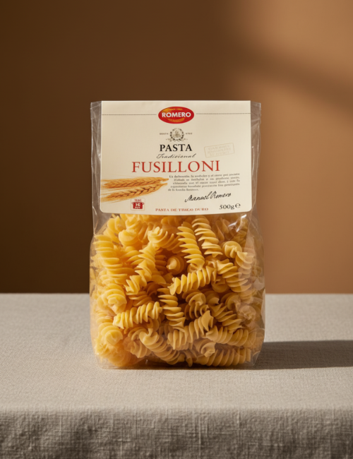 Паста Фузиллоне изготовленная на медных формах (Fusillone al bronce), уп. 500 гр.