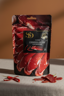 Снэки из говядины острые Сытный Дом