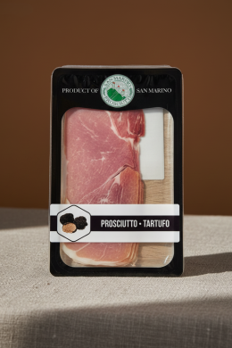 Окорок с/в Прошутто Крудо с черным трюфелем "San Marino Prosciutti" нарезка 70гр