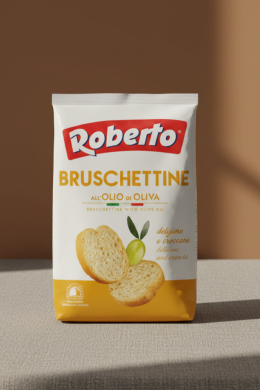 Хлебцы Брускеттине с оливковым маслом "Roberto" 100г