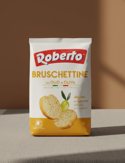 Хлебцы Брускеттине с оливковым маслом "Roberto" 100г