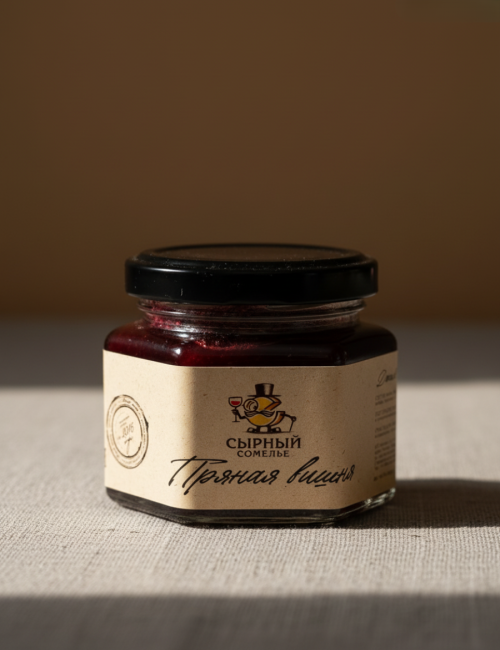 Конфитюр "Сырный сомелье" Пряная вишня 125г