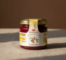 Сладкий крем-соус из клюквы 40г т.м. BREZZO Италия