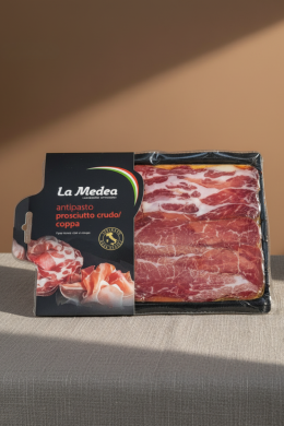 Сет Итальянский (ассорти ветчина/шейка с/в) La Medea нарезка 100г