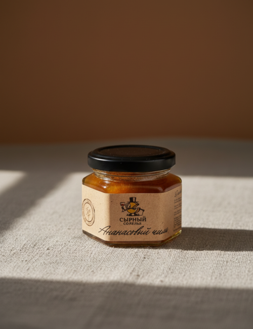Конфитюр "Сырный сомелье" Ананас-чили 125г