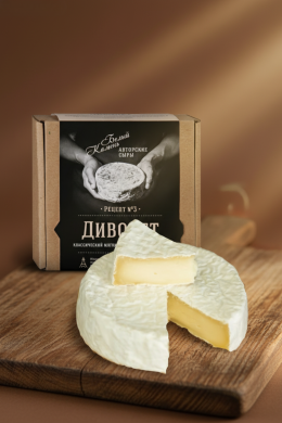 Мягкий сыр с белой плесенью "Диволет"