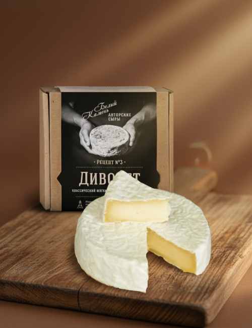 Мягкий сыр с белой плесенью "Диволет"