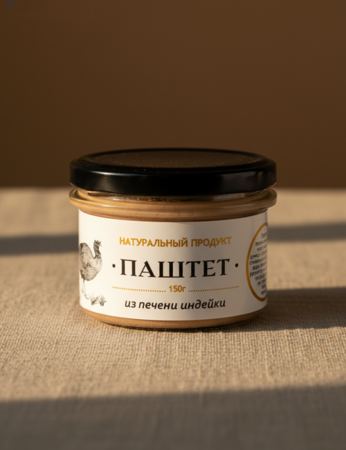 Паштет из печени индейки 150 гр. "Деликатесофф"