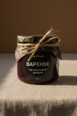 Варенье из сосновых шишек 420 гр.