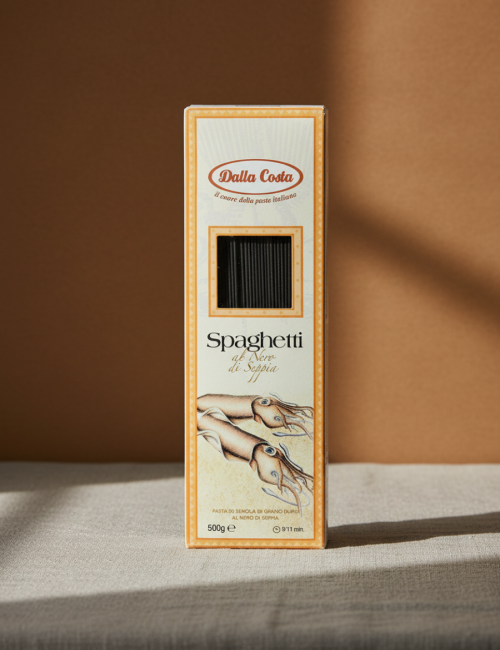 Спагетти нери с чернилами каракатицы "Dalla Costa" 500г