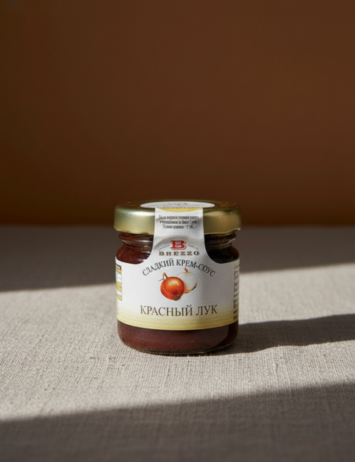 Сладкий крем-соус из красного лука 40г т.м. BREZZO Италия