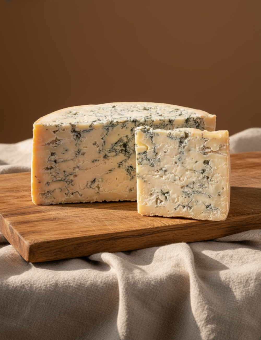Сыр с голубой плесенью Стилтон коза 40% "Fromagelle"