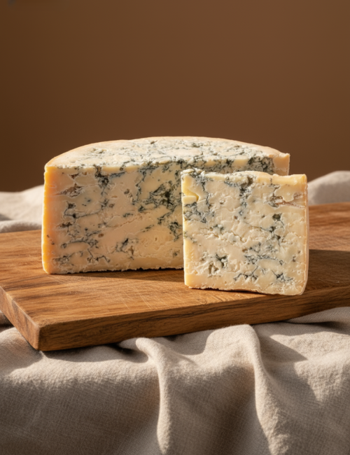 Сыр с голубой плесенью Стилтон коза 40% "Fromagelle"