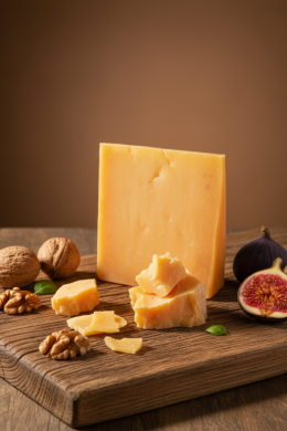 Сыр Чеддер 50% с луком шалот. Крым