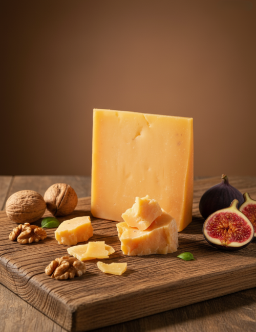 Сыр Чеддер 50% с луком шалот. Крым