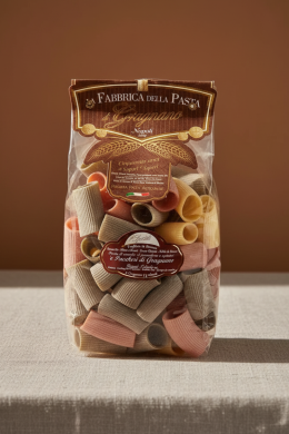 Макаронные изделия ПАЧЧЕРИ РИГАТИ ТРИКОЛОР 500 гр.