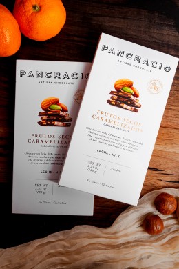 Молочный шоколад с карамелизированными орехами 100 гр.