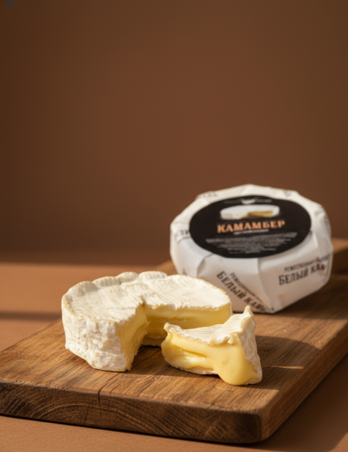 Сыр мягкий с белой плесенью Камамбер "Белый Камень"