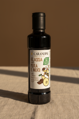 Соус "Glassa" с добавлением бальзамического уксуса МОДЕНЫ с ароматом груши и грецкого ореха 250мл.