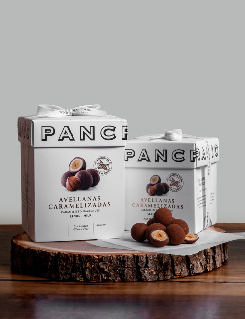 Mini Luxury Box Конфеты из цельного карамелизированного фундука с молочным шоколадом 70 гр.