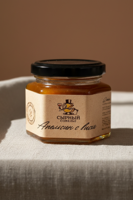 Конфитюр "Сырный сомелье" Апельсин-виски 125г