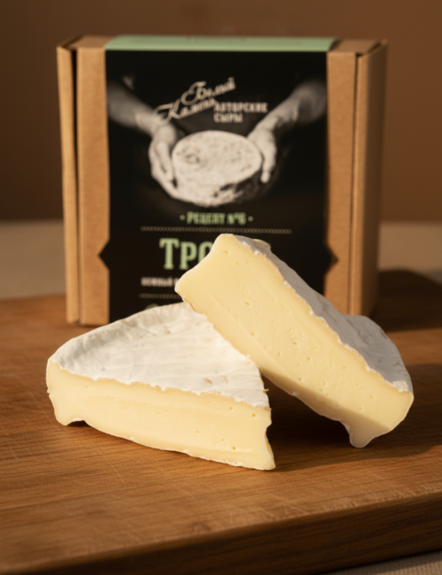 Сыр мягкий с белой плесенью "Тробье"