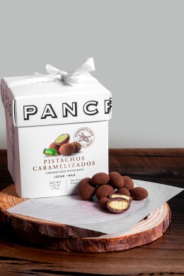 Mini Luxury Box Конфеты из цельных карамелизированных фисташек с молочным шоколадом 70 гр.