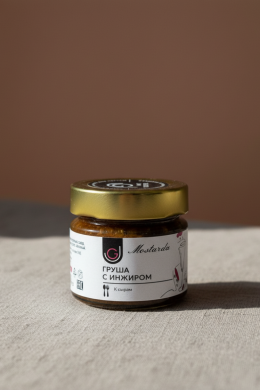 Конфитюр Груша с инжиром ГастроДжем 100г
