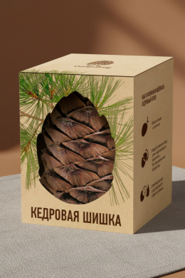 Кедровая шишка шт. в коробке