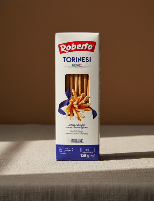 Палочки Хлебные Гриссини Торинези "Roberto" 125г