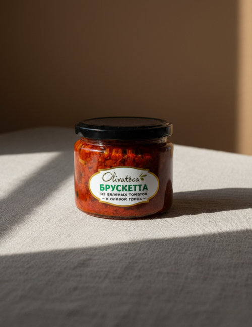 Брускетта с оливками ст/б 200 г