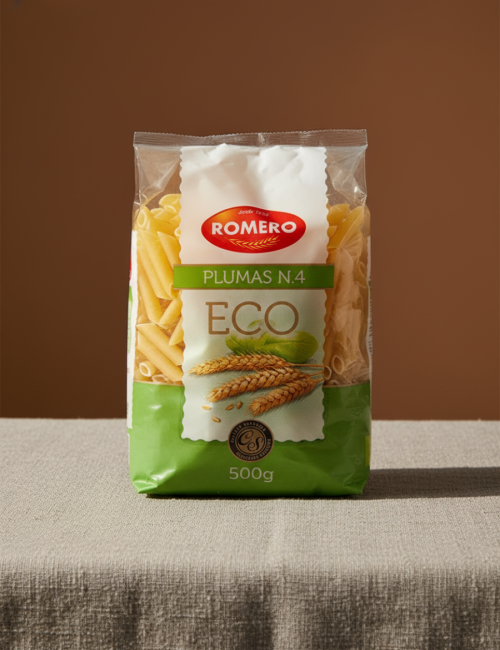  Паста Плюма  Органик из твердых сортов пшеницы без яиц (Pluma Ecologico), уп. 500 гр.