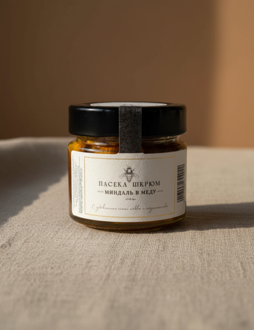 Миндаль в меду мини 110 гр.