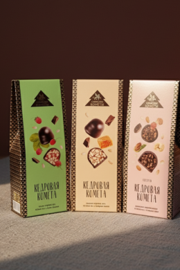 Кедровая комета 70 гр. в ассортименте