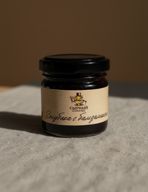 Конфитюр "Сырный сомелье" Голубика-бальзамик 40г