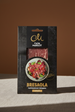 Говядина сыровяленая Брезаола "Casa Margot" нарезка, 50г