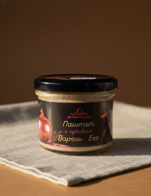 Паштет с луковым ВареньЕее 100 гр. "Деликатесофф"