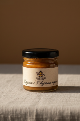 Конфитюр "Сырный сомелье" Груша с тремя видами перца 40г