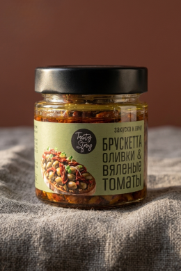 Брускетта с оливками ст/б 200 г