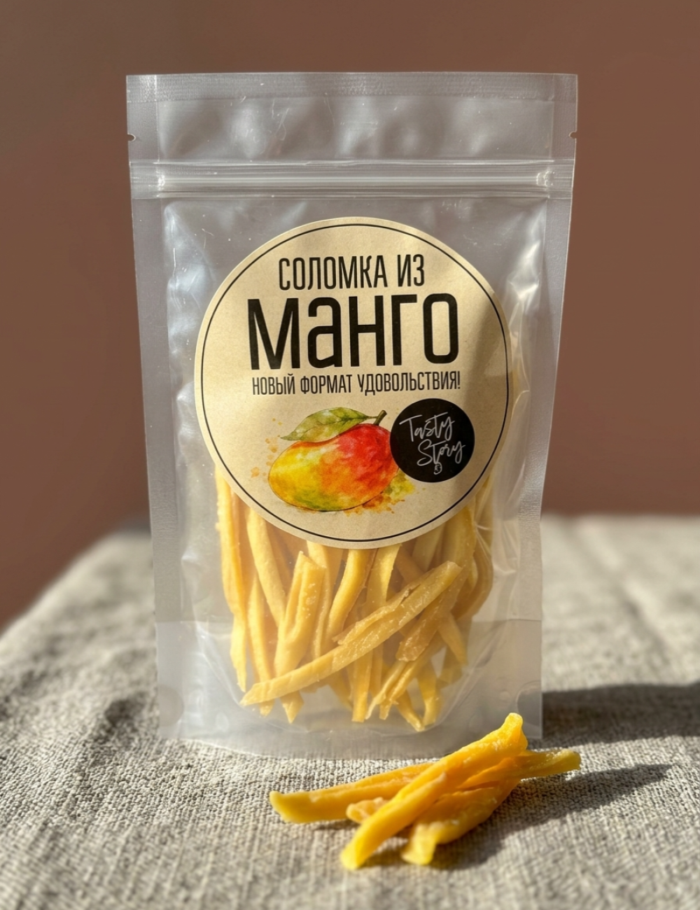 Манго сушеное, соломка 100 гр