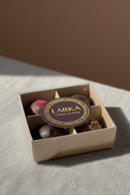 Ассорти из 4 конфет Пралине "Larka Chocolates"