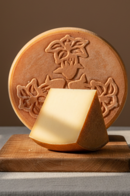 Сыр полутвердый "Горный цветок", 50% Швейцария