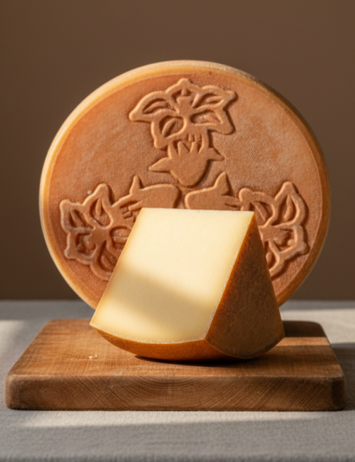 Сыр полутвердый "Горный цветок", 50% Швейцария