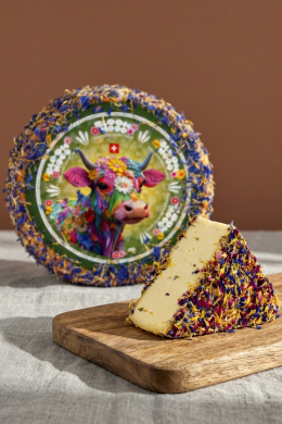 Сыр "Цветочная поляна". 51% Швейцария