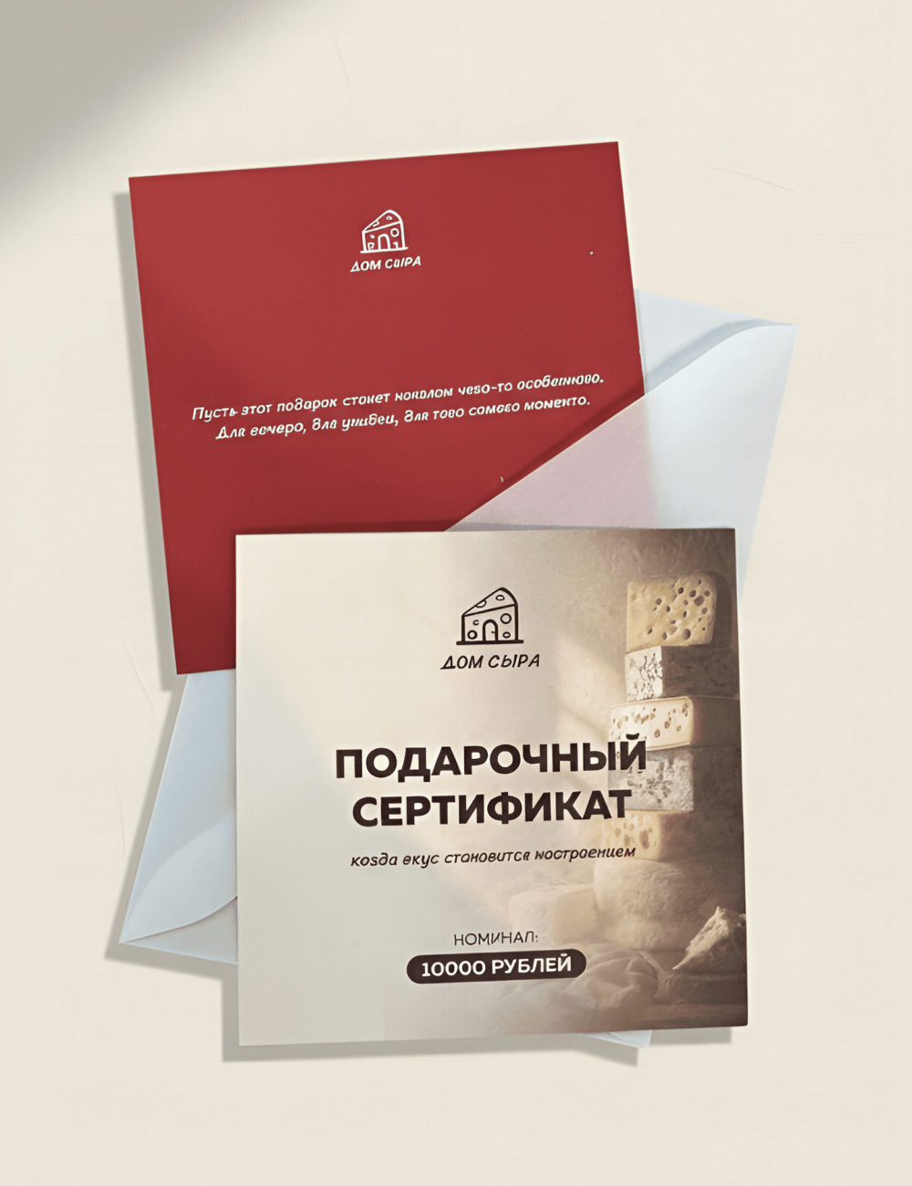 Подарочный сертификат 10 000р