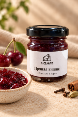 Конфитюр «Пряная вишня» Дом сыра, 40 г